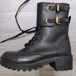 DKNY Women stylish combat  Boots